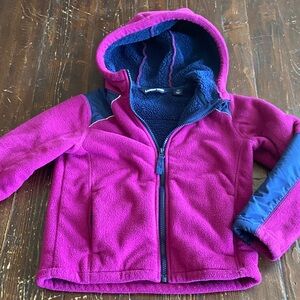 Lands' End Kids Jacket in Purple and Navy